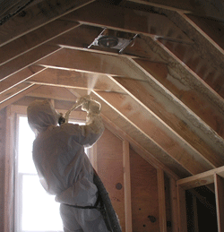 Burlington NJ attic spray foam insulation
